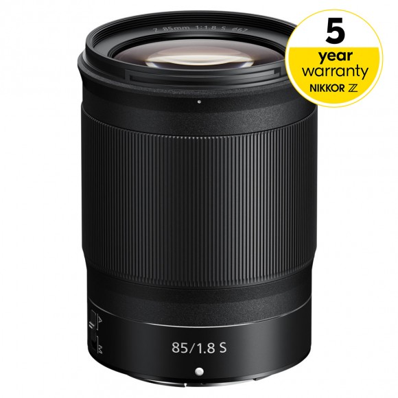 Nikon NIKKOR Z 85mm f/1.8 S Lens